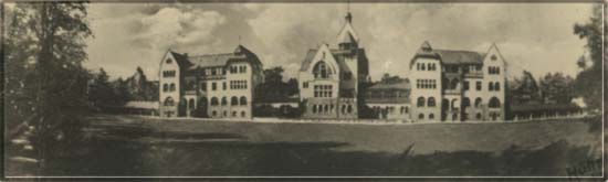 Historisches Panoramabild des Geb�udes
